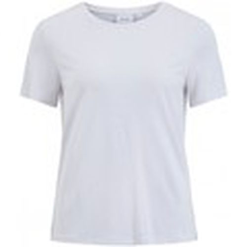 Jersey Modala O Neck T-Shirt - Optical Snow para mujer - Vila - Modalova
