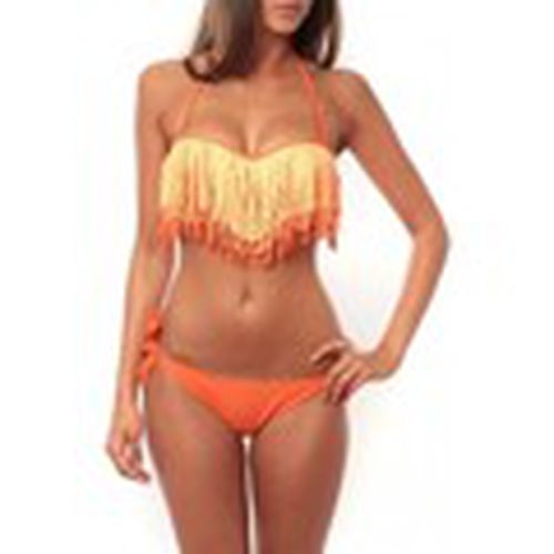 Bañador Maillot de Bain Power Flower F2822 Orange para mujer - Playa Del Sol - Modalova