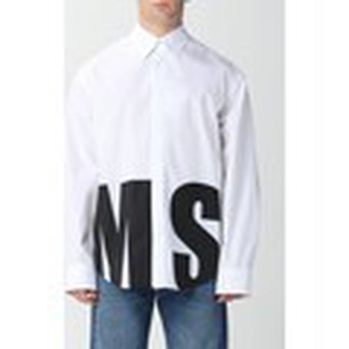 Camisa manga larga 3240ME19X227001 01 para hombre - Msgm - Modalova