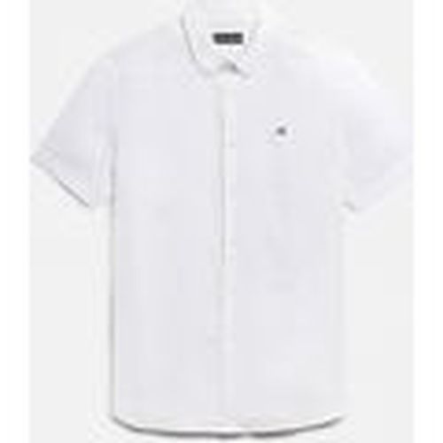 Camisa manga larga G-CRETON SS - MP0A4G31-002 BRIGHT WHITE para hombre - Napapijri - Modalova