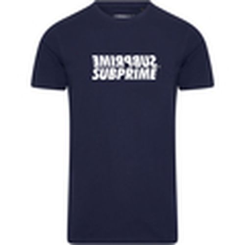 Camiseta Shirt Mirror Navy para hombre - Subprime - Modalova