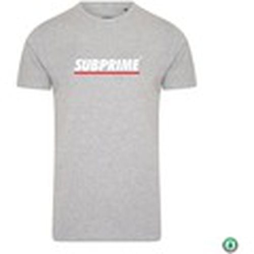 Camiseta Shirt Stripe Grey para hombre - Subprime - Modalova