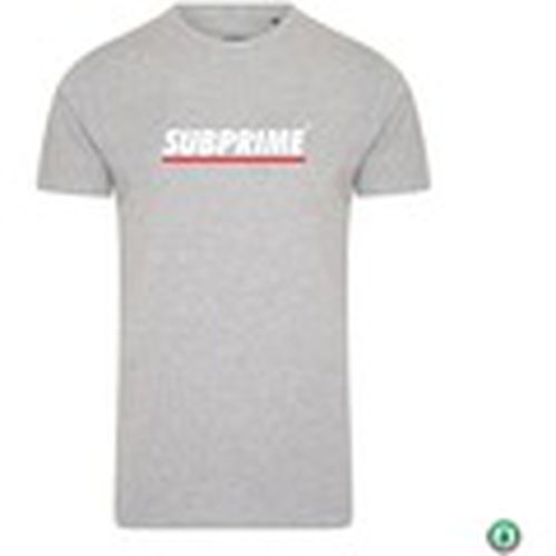 Camiseta Shirt Stripe Grey para mujer - Subprime - Modalova