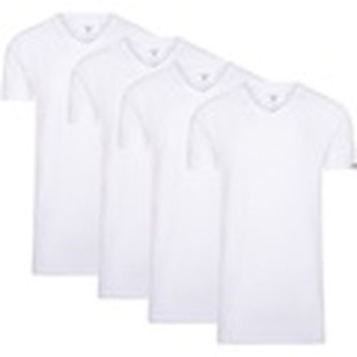 Camiseta 4-Pack T-shirts para hombre - Cappuccino Italia - Modalova