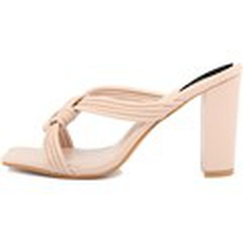 Sandalias FAM_J2972_BEIGE para mujer - Fashion Attitude - Modalova