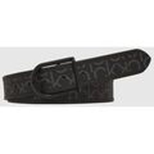 Cinturón K50K505812 BRIDGE 35MM-0GO BLACK/MONO para hombre - Calvin Klein Jeans - Modalova