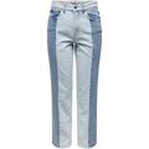 Jeans ONLMEGAN EX HW WIDE ANK PW JNS para mujer - Only - Modalova