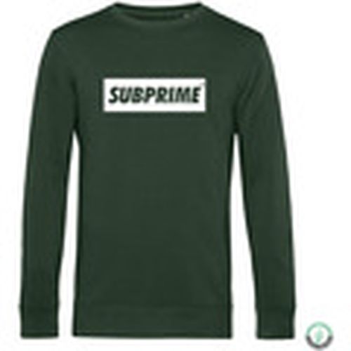 Jersey Sweater Block Jade Groen para hombre - Subprime - Modalova