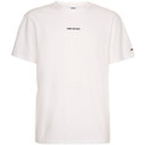 Camiseta Logo teint avec des pigments para hombre - Tommy Jeans - Modalova
