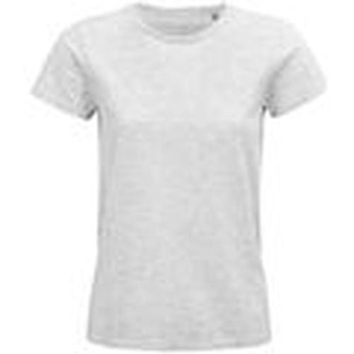 Tops y Camisetas PIONNER WOMENN camiseta mujer 100% algodón biológico ceniza para mujer - Sols - Modalova