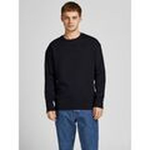 Sudaderas 12208182 CREW NECK-BLACK para hombre - Jack & Jones - Modalova