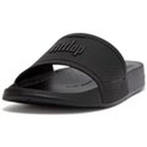 Sandalias IQUSHION SLIDES ALL BLACK para mujer - FitFlop - Modalova