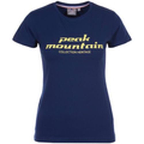 Camiseta T-shirt manches courtes ACOSMO para mujer - Peak Mountain - Modalova