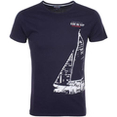 Camiseta T-shirt manches courtes CADRIO para hombre - Vent Du Cap - Modalova