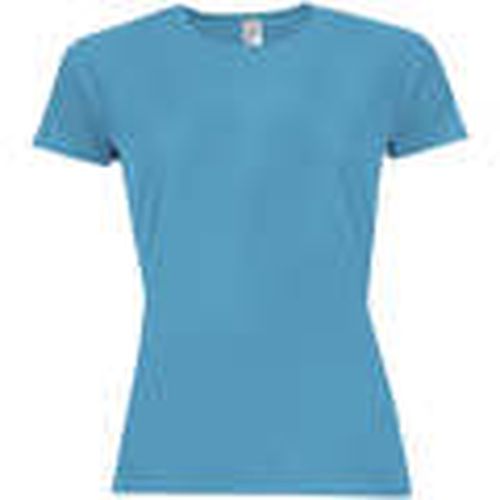 Camiseta Camiseta DEPORTIVA de mujer -100% poliéster transpirable para mujer - Sols - Modalova