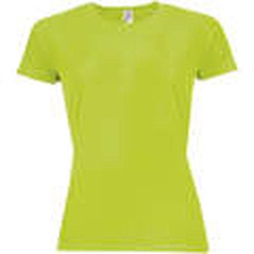 Camiseta Camiseta DEPORTIVA de mujer -100% poliéster transpirable para mujer - Sols - Modalova