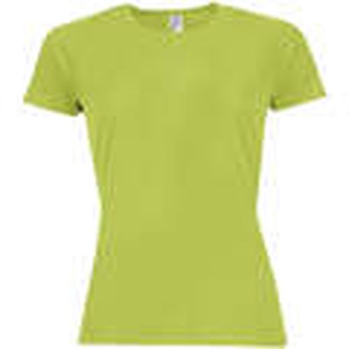 Camiseta Camiseta DEPORTIVA de mujer -100% poliéster transpirable para mujer - Sols - Modalova