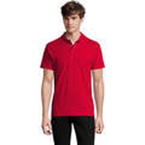 Polo SPRING POLO MANGA CORTA con 100% algodón peinado para hombre - Sols - Modalova