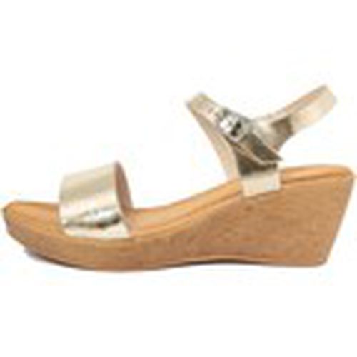 Sandalias 2704_ORO para mujer - Lionellaeffe Eccellenza Toscana - Modalova