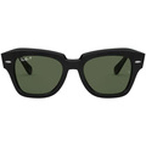 Gafas de sol Occhiali da Sole State Street RB2186 901/58 Polarizzati para hombre - Ray-ban - Modalova