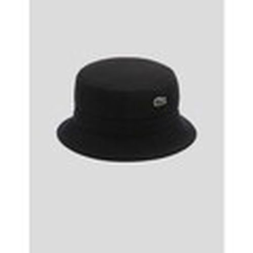 Gorro GORRA RK2056 BUCKET HAT BLACK para hombre - Lacoste - Modalova