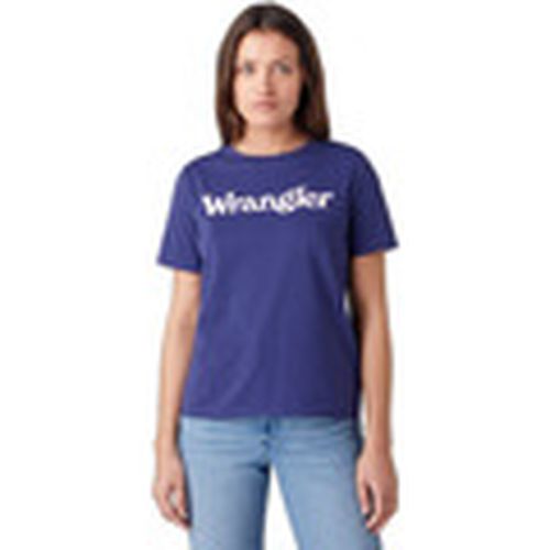 Camiseta T-shirt Regular para mujer - Wrangler - Modalova