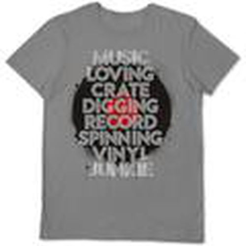 Camiseta manga larga Music Loving Crate Digging para hombre - Pyramid International - Modalova