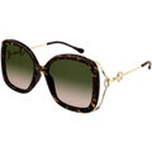 Gafas de sol Occhiali da Sole GG1021S 001 para mujer - Gucci - Modalova