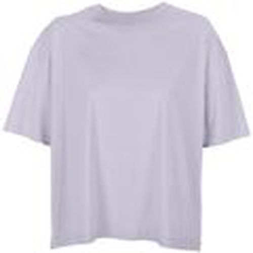 Camiseta BOXY WOMEN - CAMISETA OVERSIZE DE MUJER color lila para mujer - Sols - Modalova