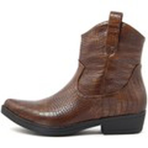 Botines FAM_R116_BROWN para mujer - Fashion Attitude - Modalova