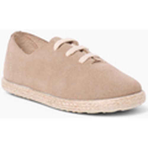 Zapatillas Tennis Avec Lacets En Suède Et Jute Pour Enfant para mujer - Pisamonas - Modalova