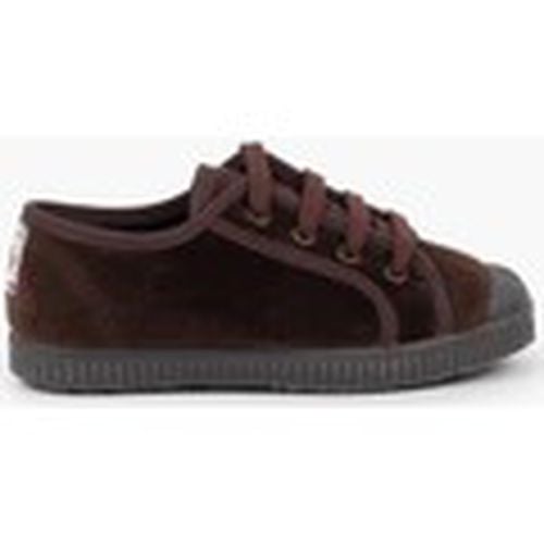 Zapatillas Baskets Enfants En Velours Avec Lacets para mujer - Pisamonas - Modalova