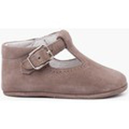 Zapatillas Chaussures Salomé En Suède Avec Fermeture À Boucle Pour Bébé para hombre - Pisamonas - Modalova