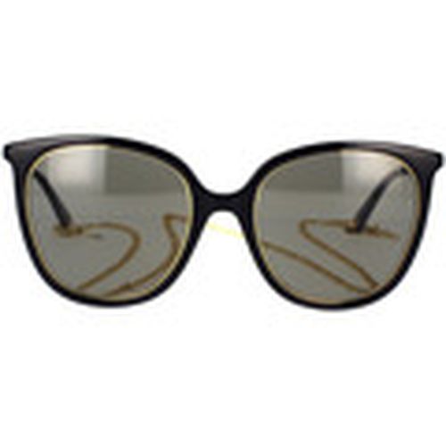 Gafas de sol Occhiali da Sole con Catena GG1076S 001 para mujer - Gucci - Modalova
