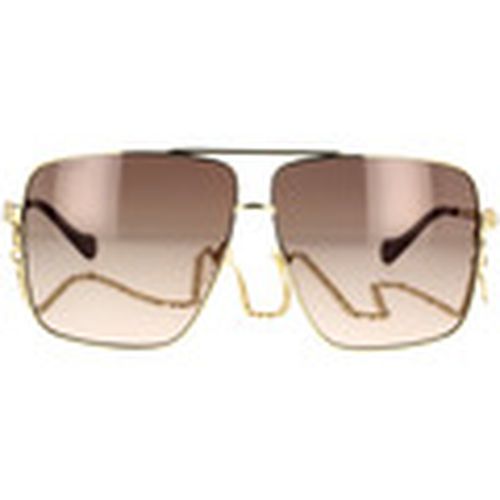 Gafas de sol Occhiali da Sole con Catena GG1087S 002 para mujer - Gucci - Modalova