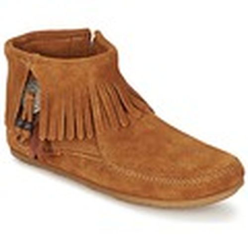 Botines CONCHO FEATHER SIDE ZIP BOOT para mujer - Minnetonka - Modalova