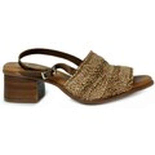Sandalias SANDALIAS DE TACÓN CON PLANTA DE GEL 2732 CUERO para mujer - Aplauso - Modalova