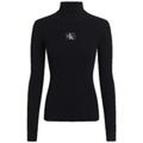 Jersey Badge Roll Neck Swea para mujer - Calvin Klein Jeans - Modalova