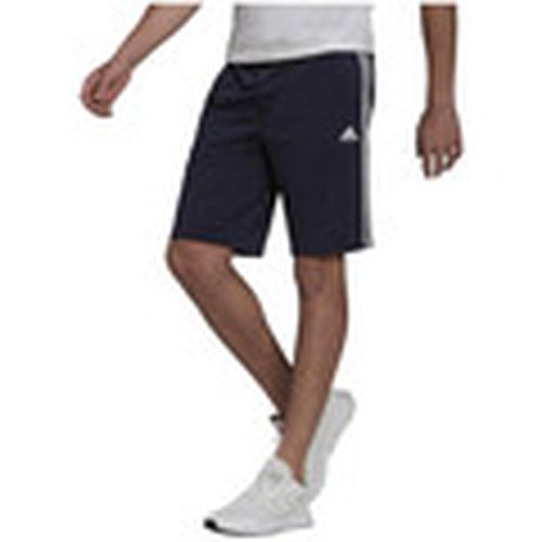 Short Shorts Essentials Warm-Up 3-Stripes polyester para hombre - adidas - Modalova