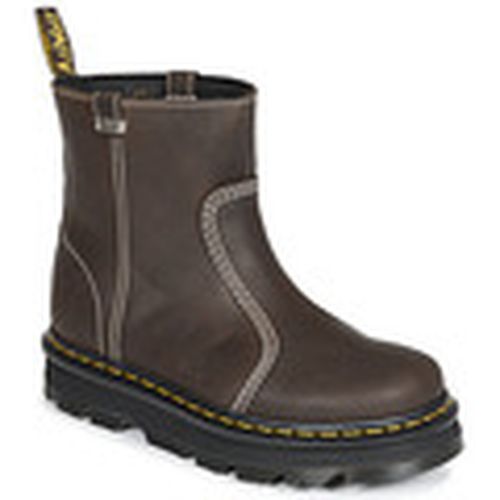 Botines ZebZag Rigger Rigger Boot Dark Brown Wyoming para mujer - Dr. Martens - Modalova