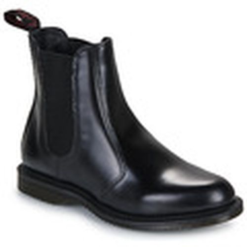 Botines Flora Boot Blk Smooth para mujer - Dr. Martens - Modalova