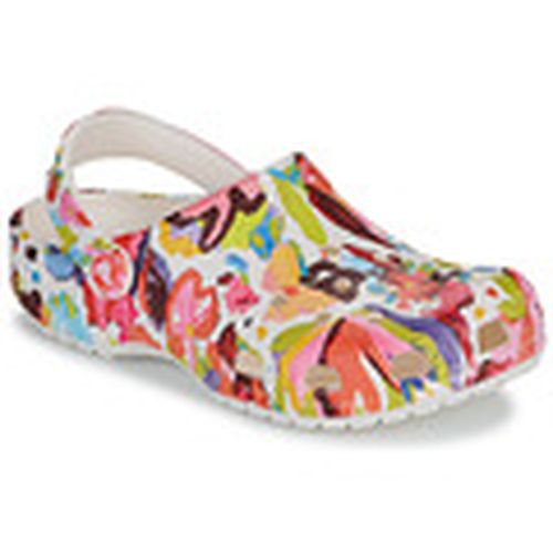 Zuecos Classic Painted Floral Clog para mujer - Crocs - Modalova