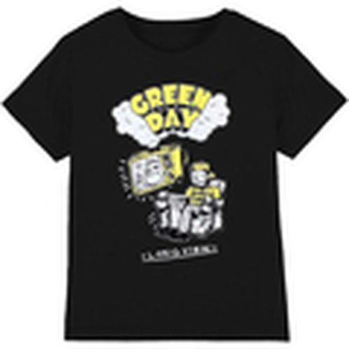 Camiseta manga larga Longview Doodle para mujer - Green Day - Modalova