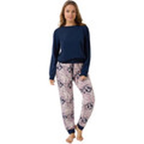 Pijama Ocean Pijama pantalón top manga larga para mujer - Lisca - Modalova