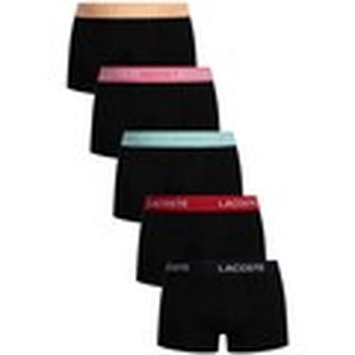 Calzoncillos Pack de 5 calzoncillos de algodón elástico para hombre - Lacoste - Modalova