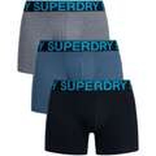 Calzoncillos Pack de 3 calzoncillos tipo bóxer de algodón orgánico para hombre - Superdry - Modalova