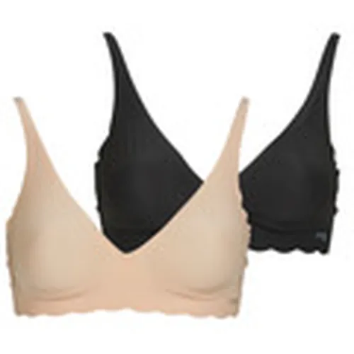 Triángulo/Sin Aros ZERO Microfibre 2.0 Soft Bra PACK DE 2 para mujer - Sloggi - Modalova
