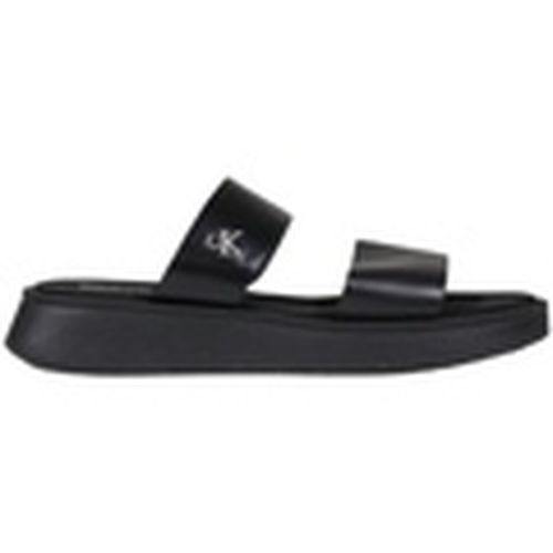 Sandalias SANDAL SLIDE DOUBLE YW0YW01694 para mujer - Calvin Klein Jeans - Modalova