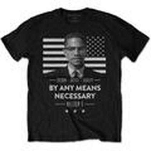 Tops y Camisetas By Any Means Necessary para mujer - Malcolm X - Modalova