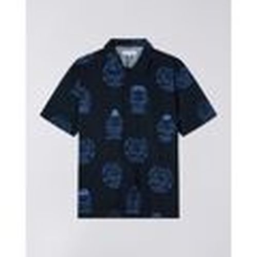 Camisa manga larga I034969.06.67 EMC SHIRT-MIDNIGHT para hombre - Edwin - Modalova